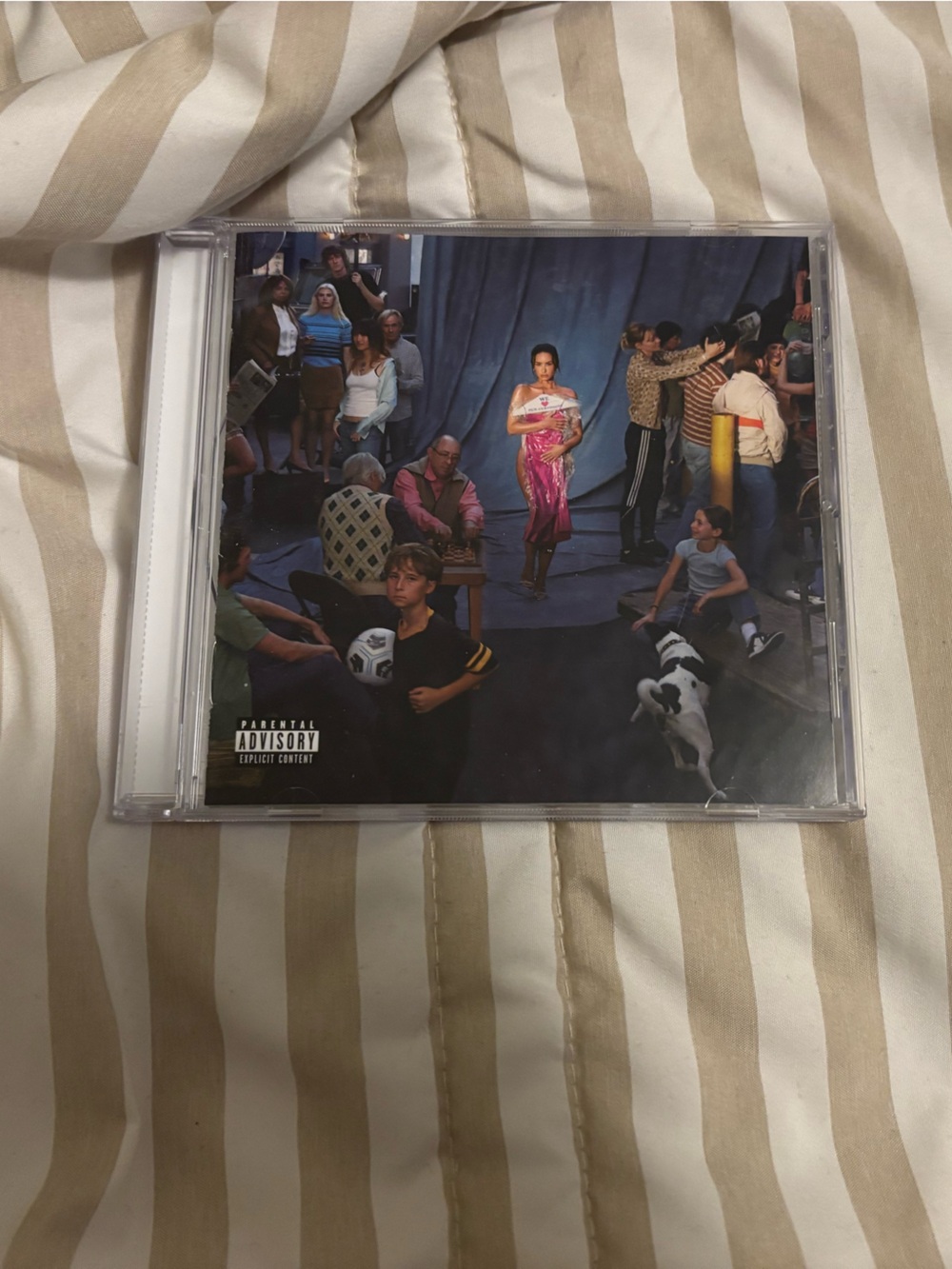 CD Album in Clear Jewel Case with Illustrated Cover Art - Multicolor Demi Lovato